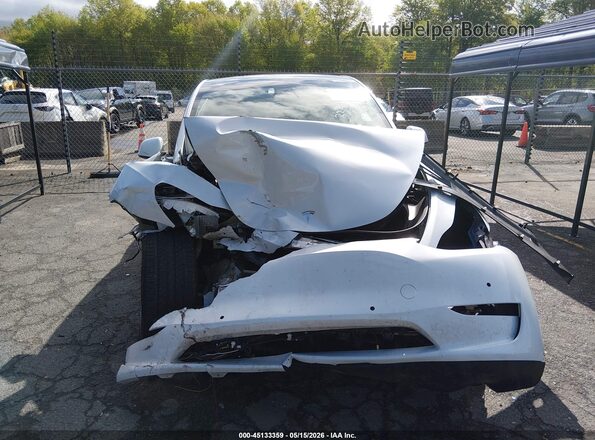 5YJYGDEE1MF208180 2021 TESLA MODEL Y White Widok zestawu wskaźników