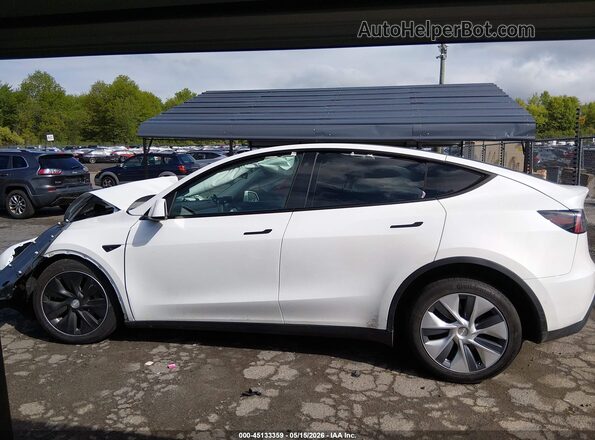 5YJYGDEE1MF208180 2021 TESLA MODEL Y White Widok wnętrza 360 stopni
