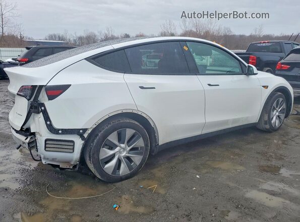 5YJYGDEE1MF258478 2021 TESLA MODEL Белый Задняя правая четверть