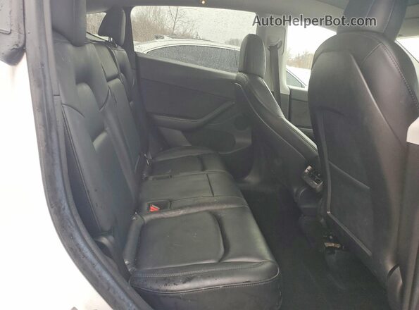 5YJYGDEE1MF258478 2021 TESLA MODEL Белый Вид задних сидений