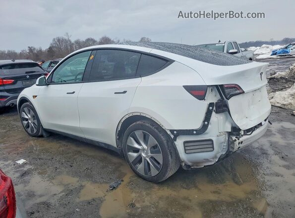 5YJYGDEE1MF258478 2021 TESLA MODEL Белый Задняя левая четверть