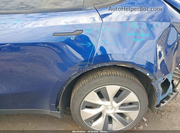 5YJYGDEE2LF043044 2020 TESLA MODEL Y Blue Widok z przodu