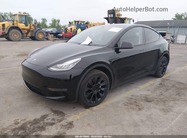 5YJYGDEE2LF048776 2020 TESLA MODEL Y Black Przód lewy