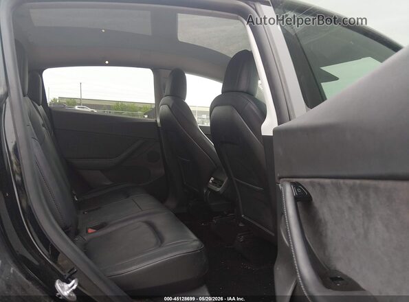 5YJYGDEE2LF048776 2020 TESLA MODEL Y Black Widok naklejki z numerem VIN