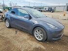 2021 Tesla Model Y Gray vin: 5YJYGDEE2MF067068
