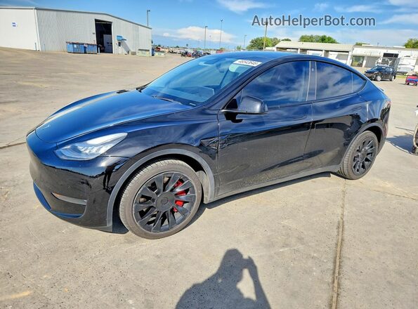 5YJYGDEE2MF080080 2021 TESLA MODEL Black Przód lewy