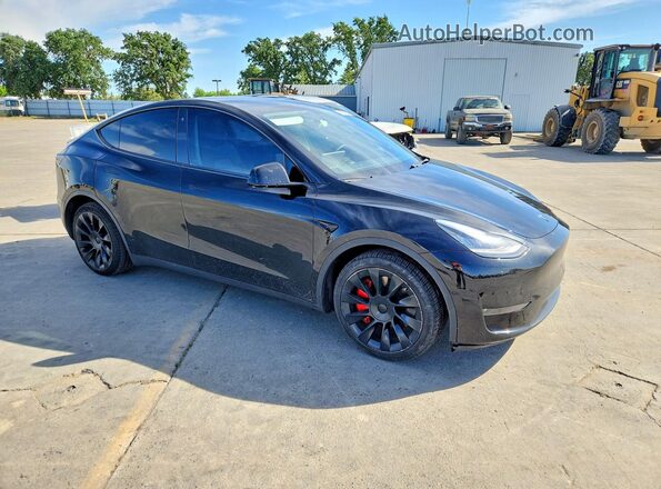 5YJYGDEE2MF080080 2021 TESLA MODEL Black Przód prawy