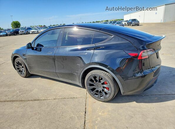 5YJYGDEE2MF080080 2021 TESLA MODEL Black Tył lewy