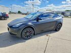 2021 Tesla Model Y Черный vin: 5YJYGDEE2MF115720