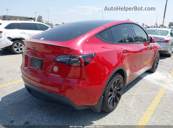 5YJYGDEE2MF151875 2021 TESLA MODEL Y Red Tył prawy