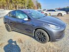 2021 Tesla Model Y Gray vin: 5YJYGDEE2MF231001