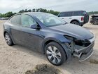 2021 Tesla Model Y Серый vin: 5YJYGDEE2MF240877