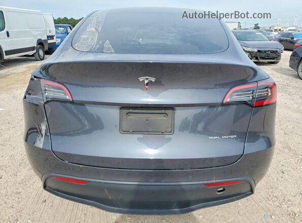 5YJYGDEE2MF240877 2021 TESLA MODEL Серый Вид сзади