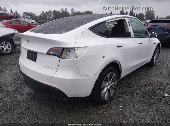 5YJYGDEE2MF254861 2021 TESLA MODEL Y White Задня права чверть