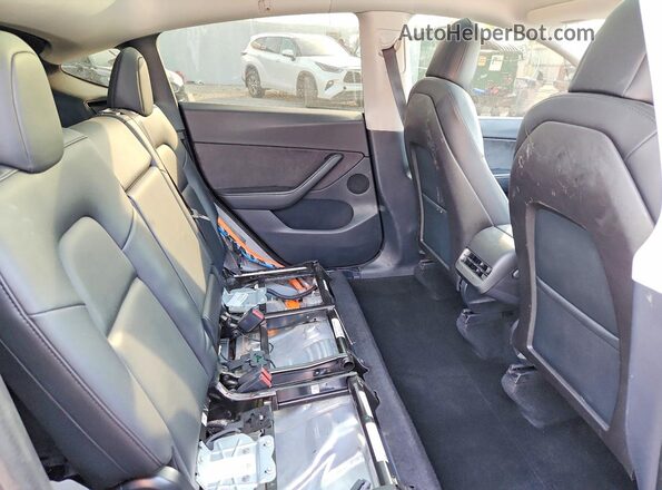 5YJYGDEE3LF012627 2020 TESLA MODEL Серый Вид задних сидений