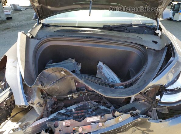 5YJYGDEE3LF014510 2020 TESLA MODEL Gray Вид задньої частини салону