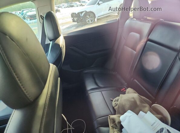 5YJYGDEE3MF069895 2021 TESLA MODEL Синий Вид задних сидений