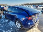 2021 Tesla Model Y Синий vin: 5YJYGDEE3MF069895