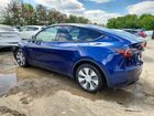 2021 Tesla Model Y Blue vin: 5YJYGDEE3MF071128