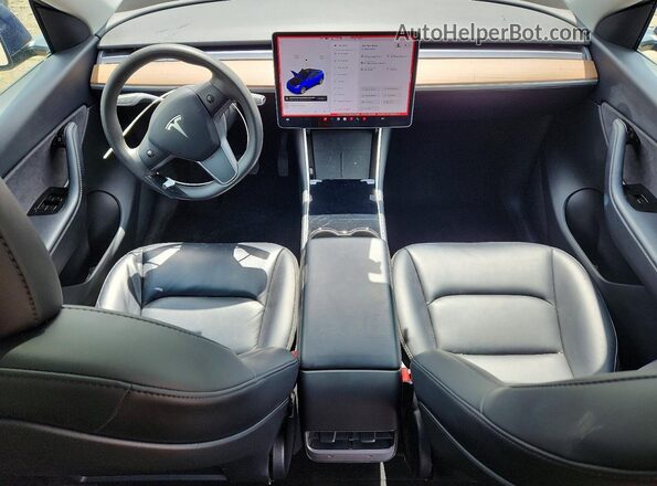 5YJYGDEE3MF071128 2021 TESLA MODEL Blue Widok deski rozdzielczej