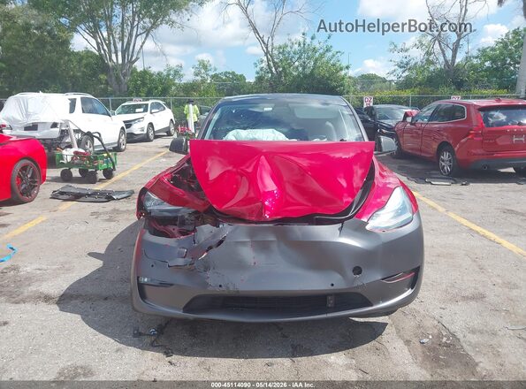 5YJYGDEE3MF196131 2021 TESLA MODEL Y Red Vista del cuadro de instrumentos
