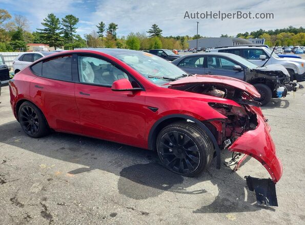 5YJYGDEE3MF207886 2021 TESLA MODEL Red Delantero derecho