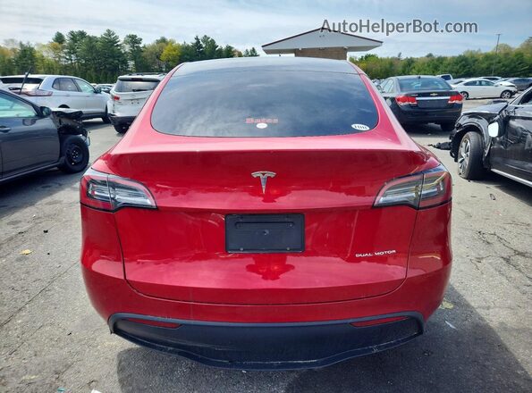 5YJYGDEE3MF207886 2021 TESLA MODEL Red Vista trasera