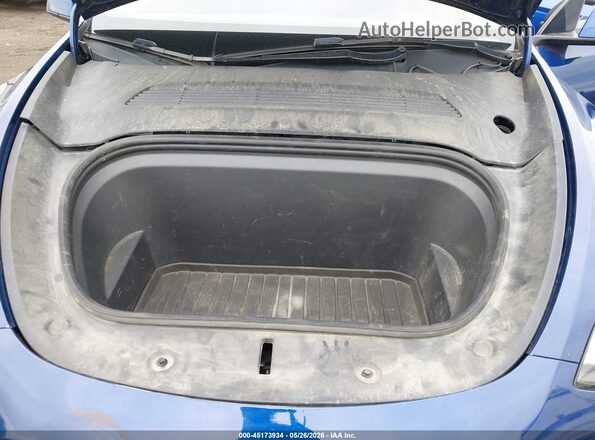 5YJYGDEE3MF231699 2021 TESLA MODEL Y Blue Widok z tyłu