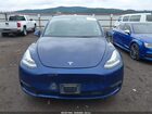 2021 Tesla Model Y Long Range Dual Motor All-wheel Drive Blue vin: 5YJYGDEE3MF231699