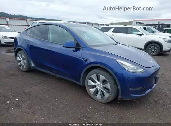 5YJYGDEE3MF231699 2021 TESLA MODEL Y Blue Przód prawy