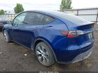 2021 Tesla Model Y Long Range Dual Motor All-wheel Drive Blue vin: 5YJYGDEE3MF231699