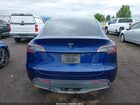 2021 Tesla Model Y Long Range Dual Motor All-wheel Drive Blue vin: 5YJYGDEE3MF231699