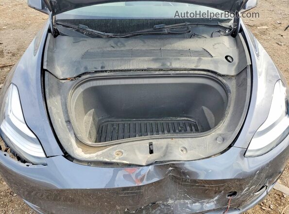 5YJYGDEE3MF244159 2021 TESLA MODEL Gray Vista interior trasera