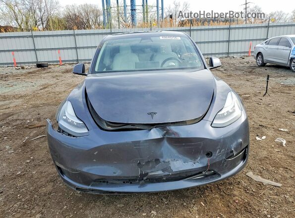 5YJYGDEE3MF244159 2021 TESLA MODEL Gray Vista frontal