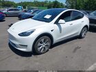 2021 Tesla Model Y Long Range Dual Motor All-wheel Drive White vin: 5YJYGDEE3MF311407