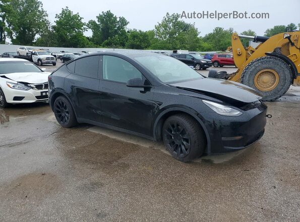 5YJYGDEE4LF055213 2020 TESLA MODEL Черный Передняя правая четверть
