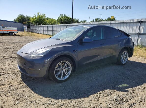 5YJYGDEE4MF160898 2021 TESLA MODEL Gray Առջևի ձախ երեք քառորդ տեսարան