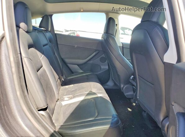 5YJYGDEE4MF160898 2021 TESLA MODEL Gray Հետևի նստատեղերի տեսք