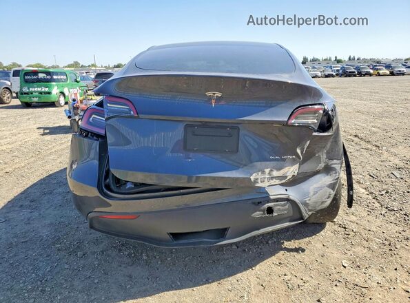 5YJYGDEE4MF160898 2021 TESLA MODEL Gray Հետևի տեսք