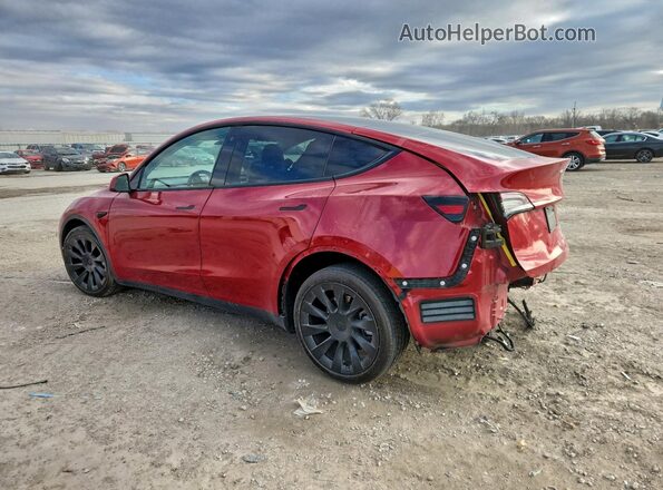 5YJYGDEE4MF232649 2021 TESLA MODEL Красный Задняя левая четверть