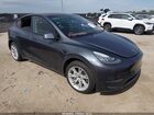 2020 Tesla Model Y Long Range Dual Motor All-wheel Drive Gray vin: 5YJYGDEE5LF010362