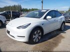 2020 Tesla Model Y Long Range Dual Motor All-wheel Drive White vin: 5YJYGDEE5LF015707