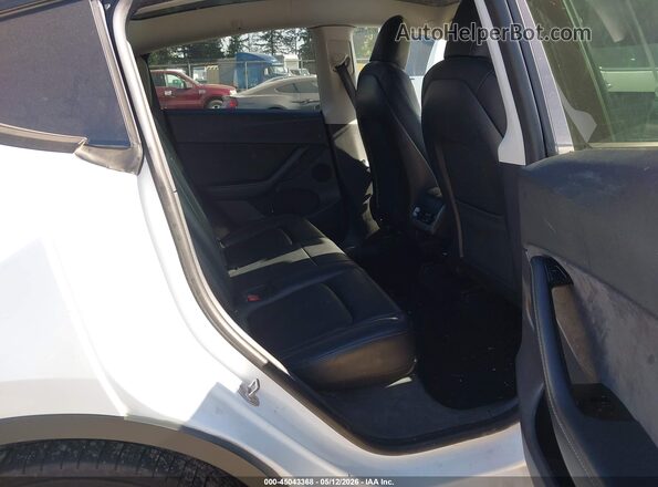 5YJYGDEE5LF015707 2020 TESLA MODEL Y White Widok naklejki z numerem VIN