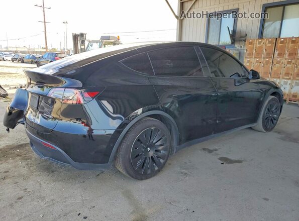 5YJYGDEE5MF196373 2021 TESLA MODEL Черный Задняя правая четверть