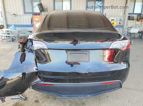 5YJYGDEE5MF196373 2021 TESLA MODEL Черный Вид сзади