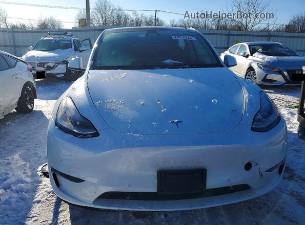 5YJYGDEE5MF279267 2021 TESLA MODEL Белый Вид спереди