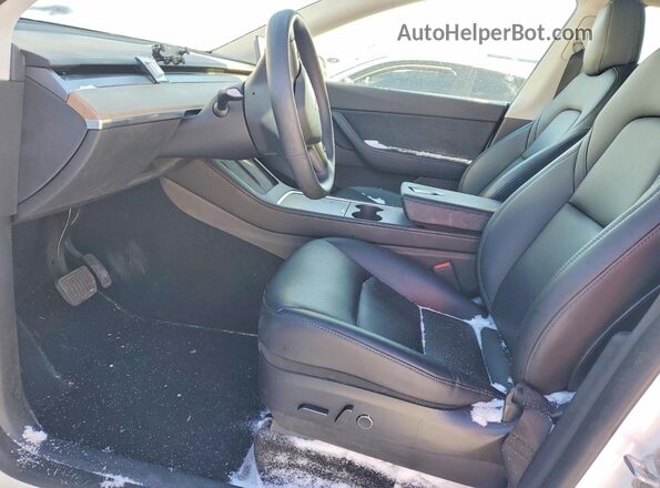 5YJYGDEE5MF279267 2021 TESLA MODEL Белый Вид салона спереди