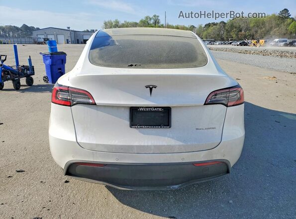 5YJYGDEE6MF076954 2021 TESLA MODEL Белый Вид сзади