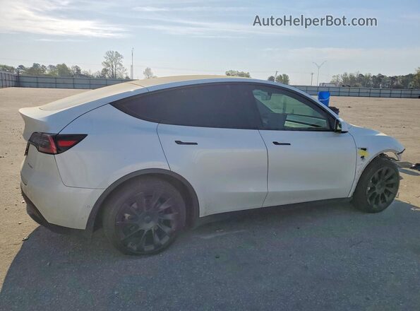 5YJYGDEE6MF076954 2021 TESLA MODEL Белый Задняя правая четверть