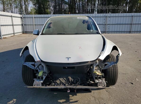 5YJYGDEE6MF076954 2021 TESLA MODEL Белый Вид спереди